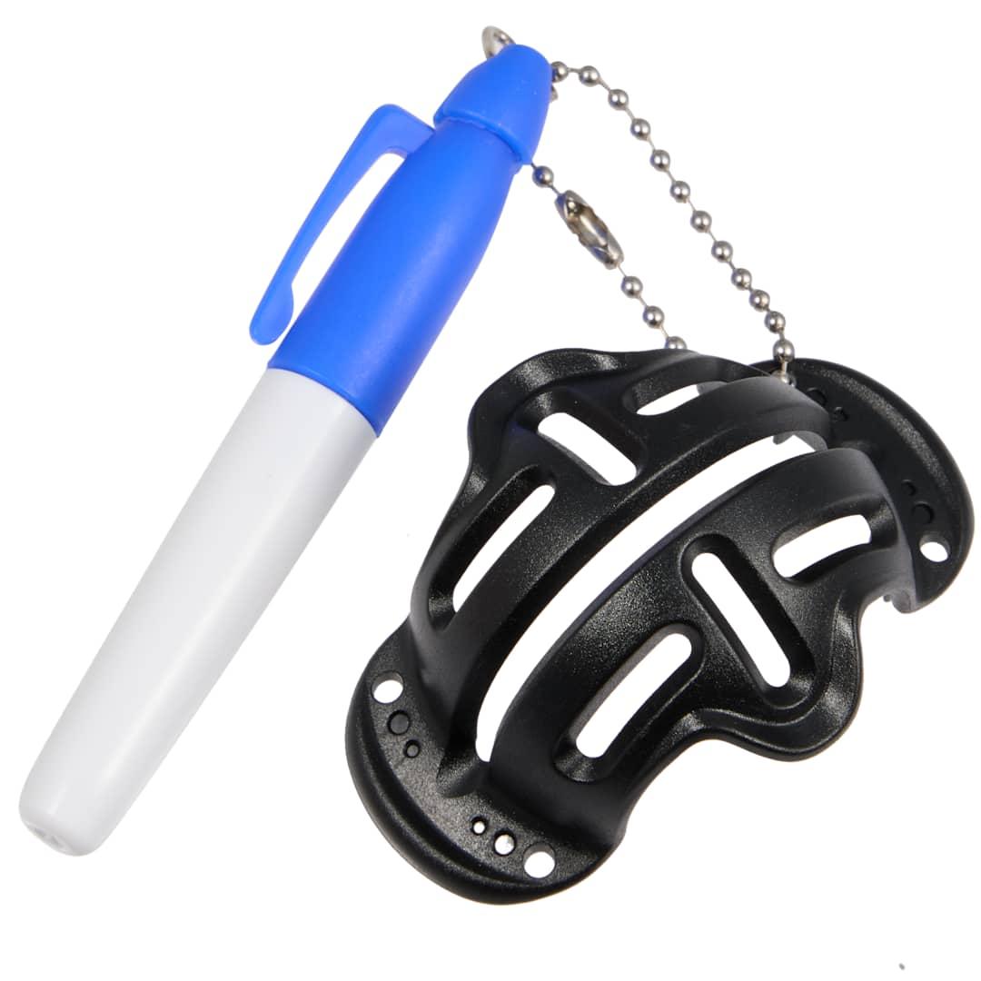 Golf ball stencil with marker Black miniatura 21