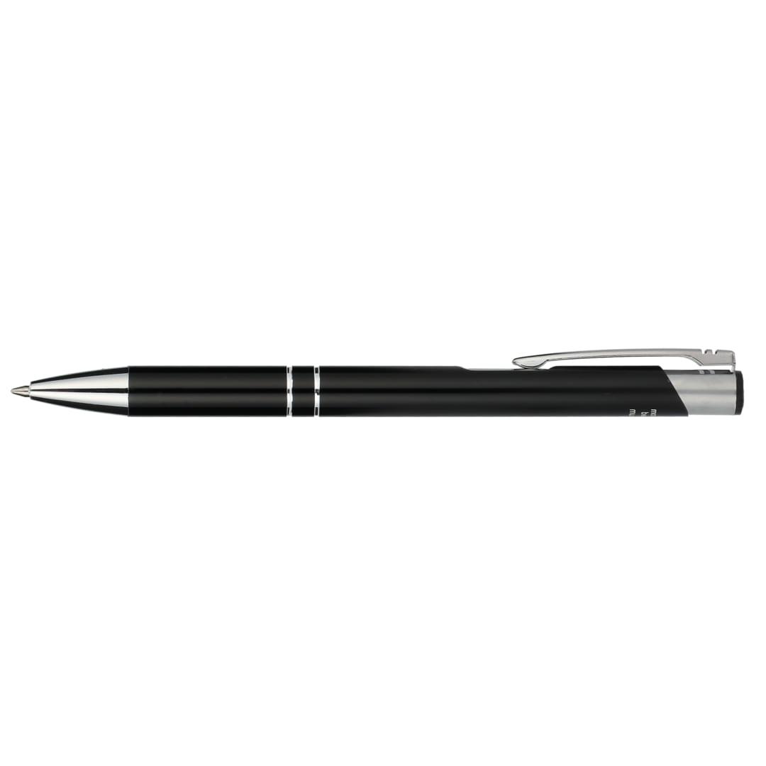 Recycled aluminum richmont gel ballpoint Black miniatura 4