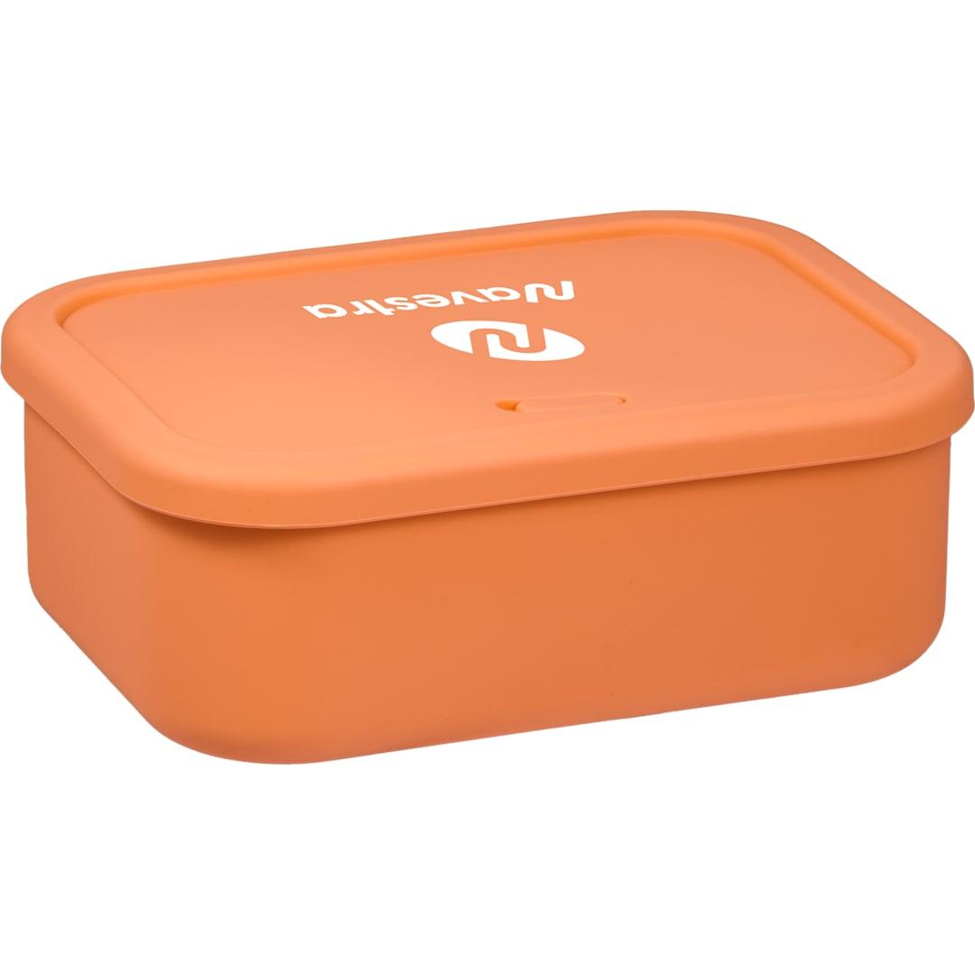 Silicone food storage box with air valve 44oz Several Colors miniatura 14