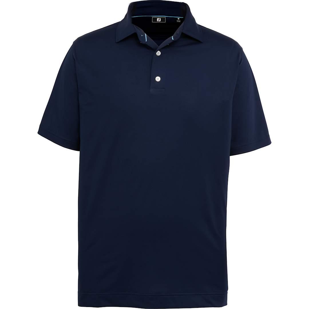Footjoy mens tonal dot print polo Royal miniatura 28