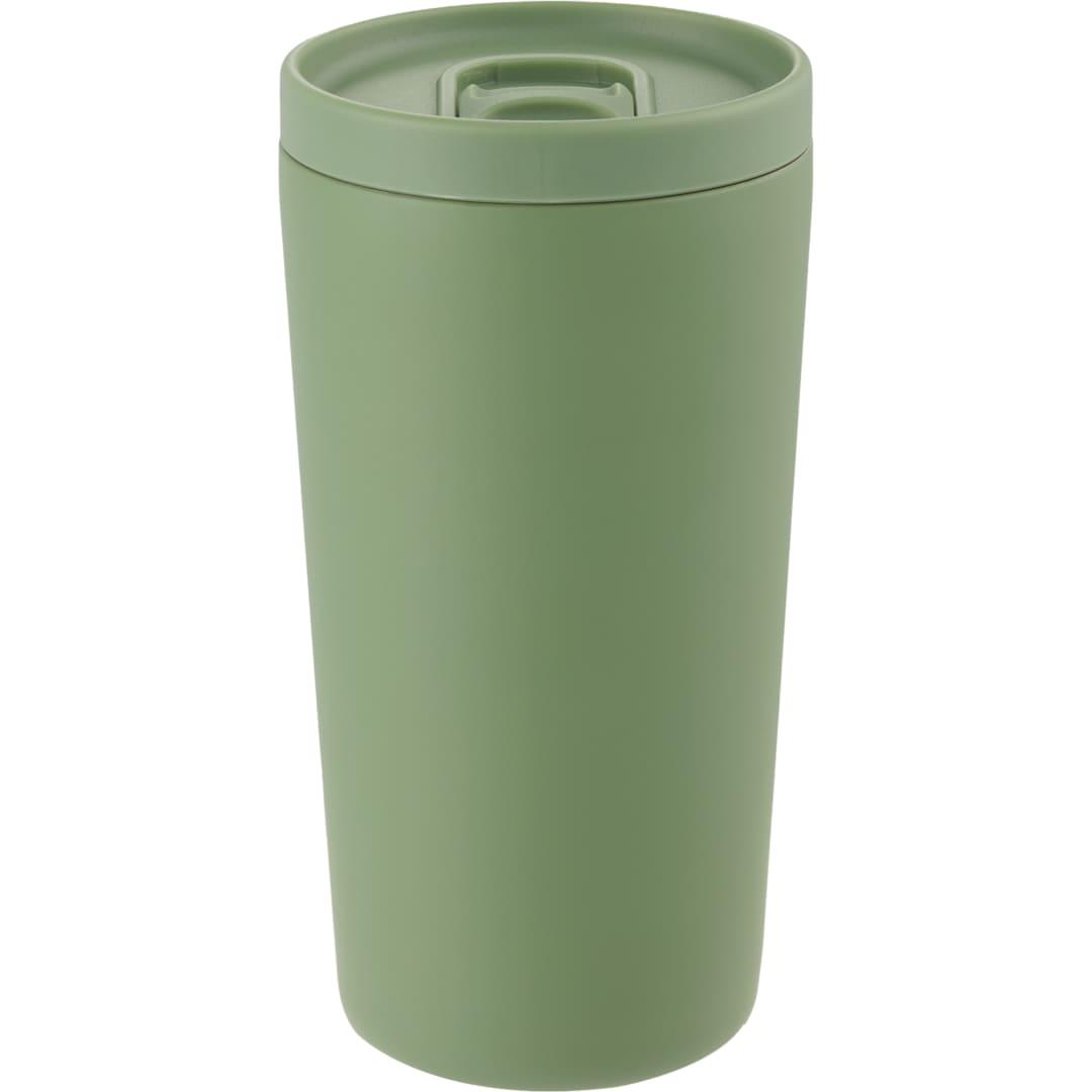 Carissa vaccum insulated tumbler w/ slide lid 14oz Blue Agave miniatura 18