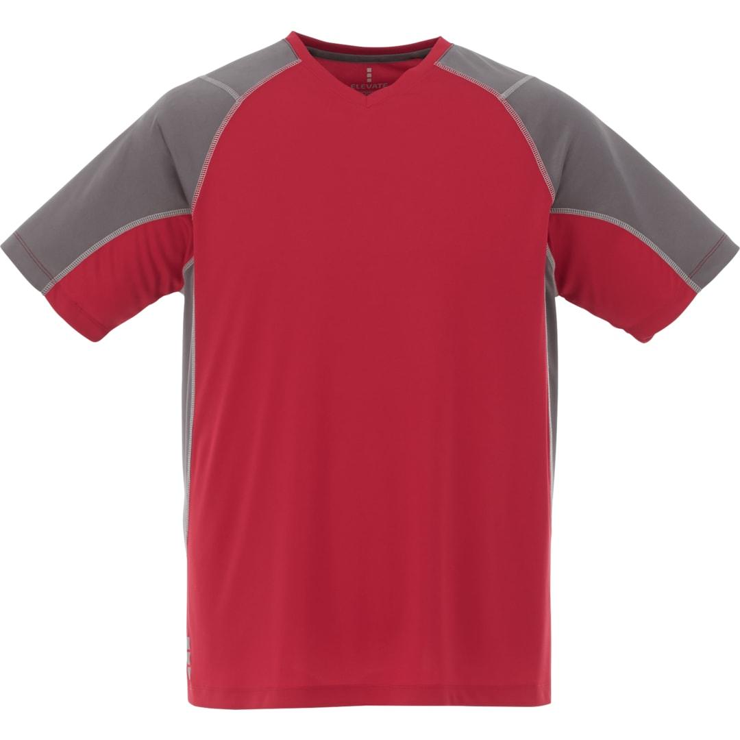 Mens taku short sleeve tech tee Black miniatura 6