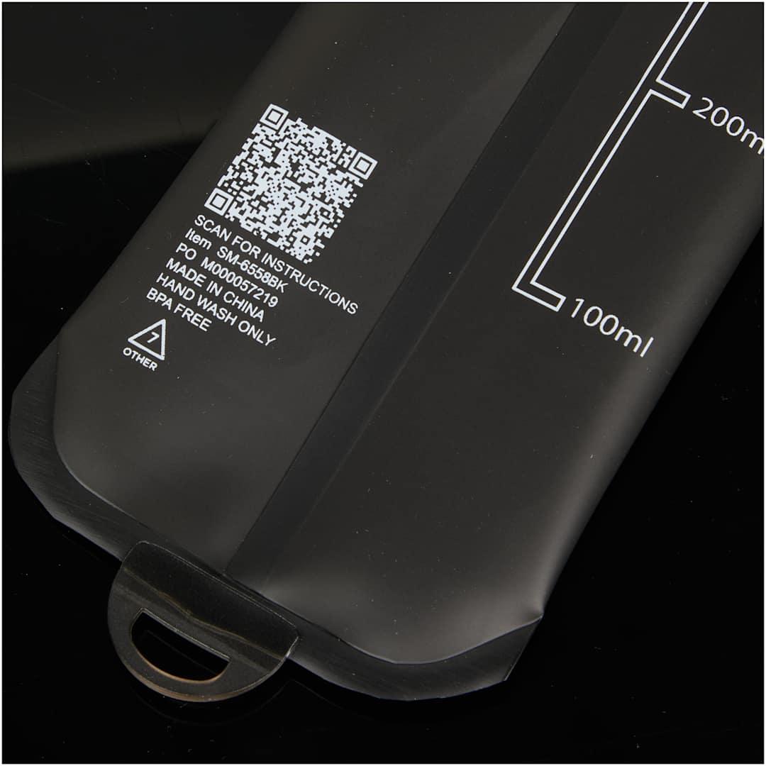 Remy collapsible bottle 17oz Black front