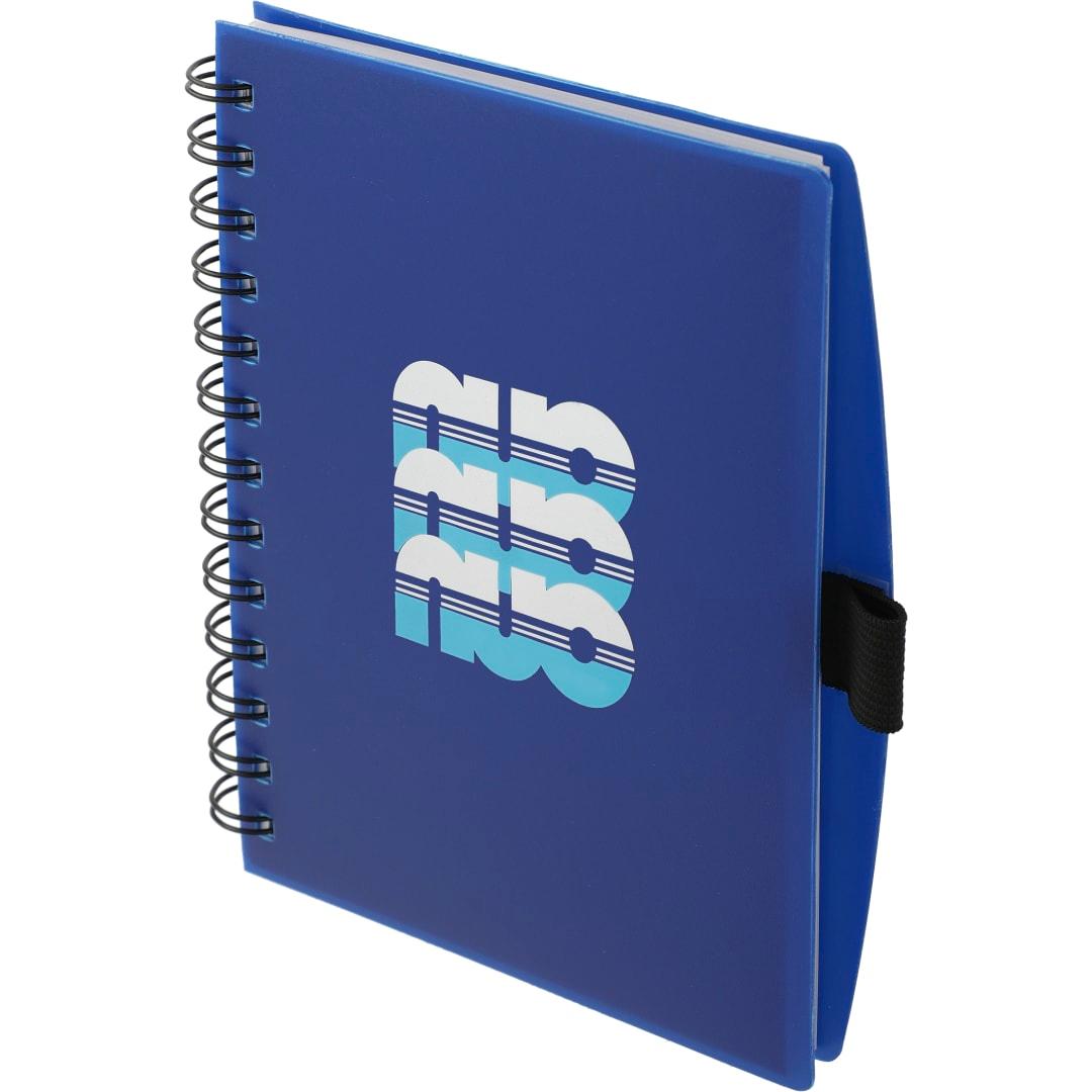 Fsc® mix 5.5 x 7 coordinator spiral notebook Black miniatura 7