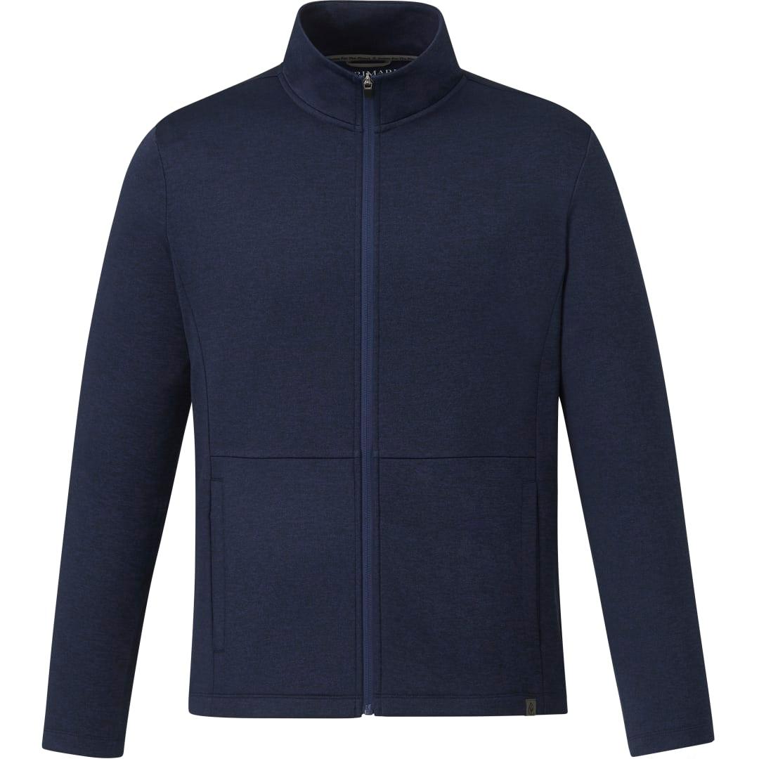 Merritt eco knit full zip - mens Navy Blue miniatura 6