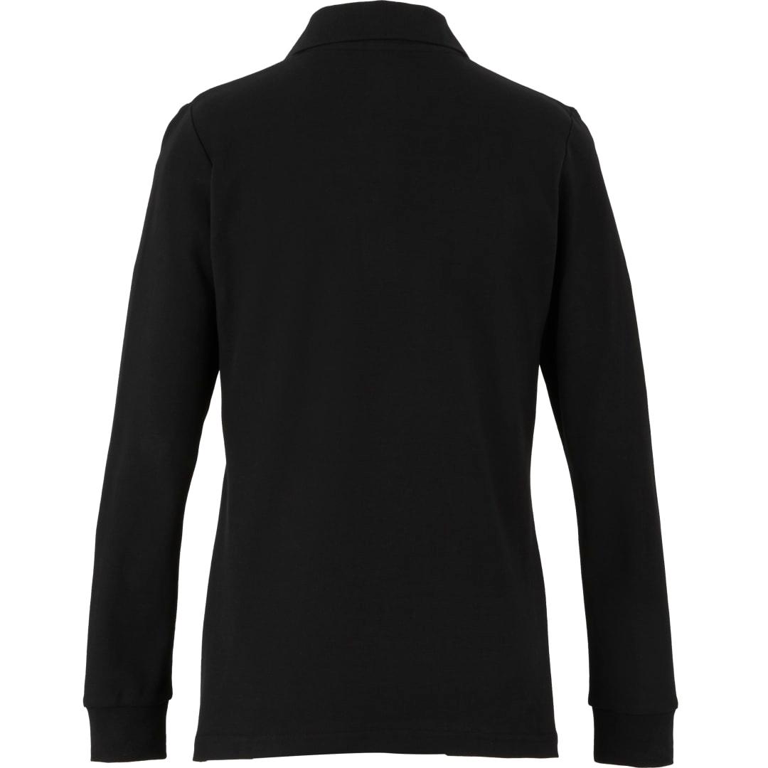 Palo long sleeve 100% cotton pique polo - womens Navy Blue miniatura 16