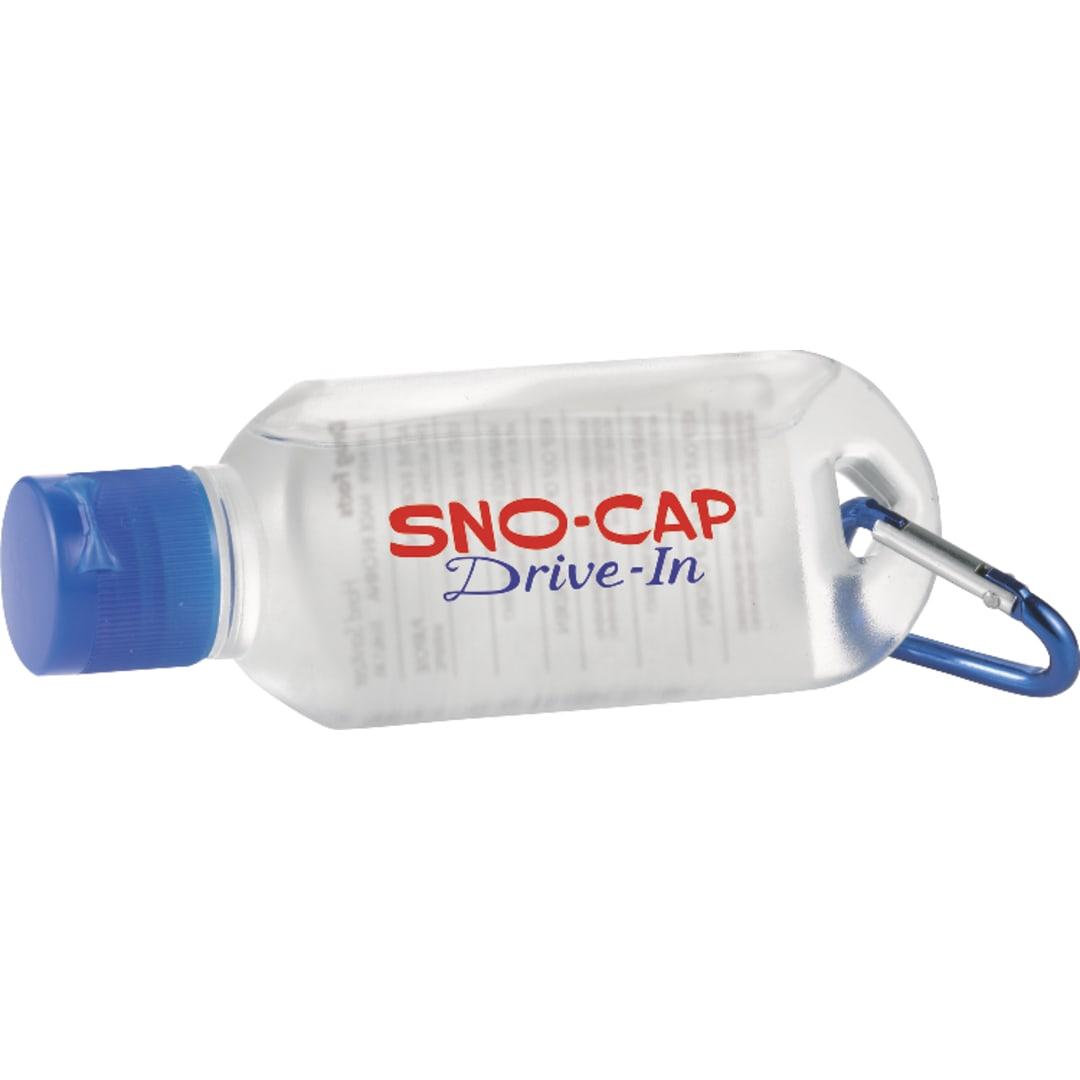1.8Oz clip-n-go hand sanitizer Clear miniatura 13