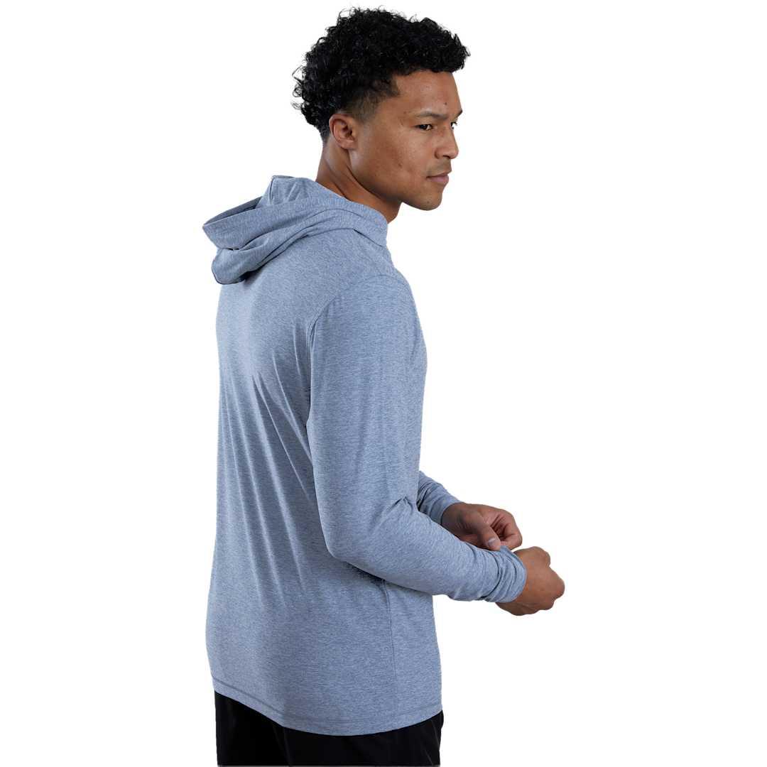 Wellable mens knit hoodie Fossil Heather (138) miniatura 12