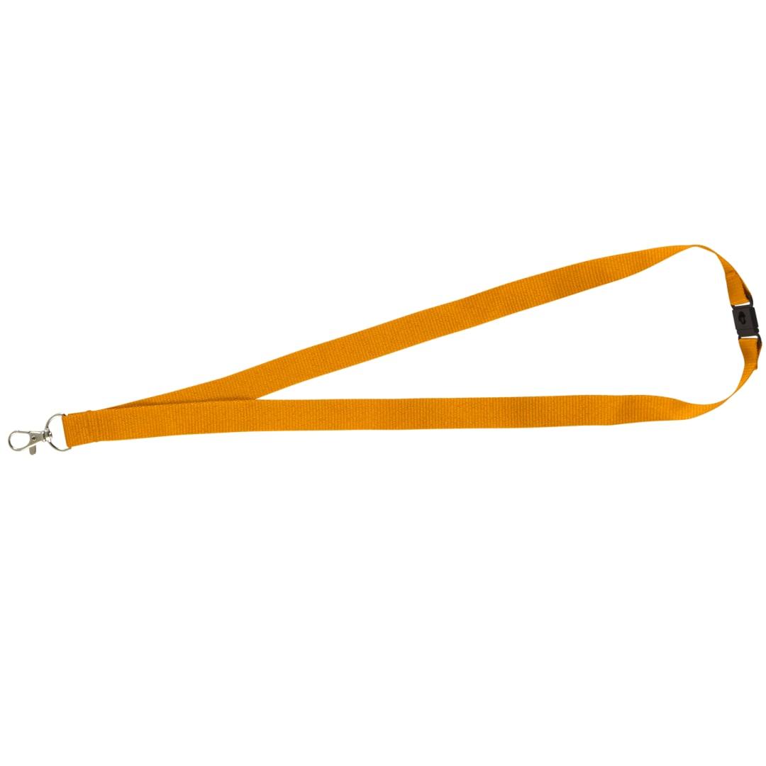 Lanyard with lobster clip Orange miniatura 10