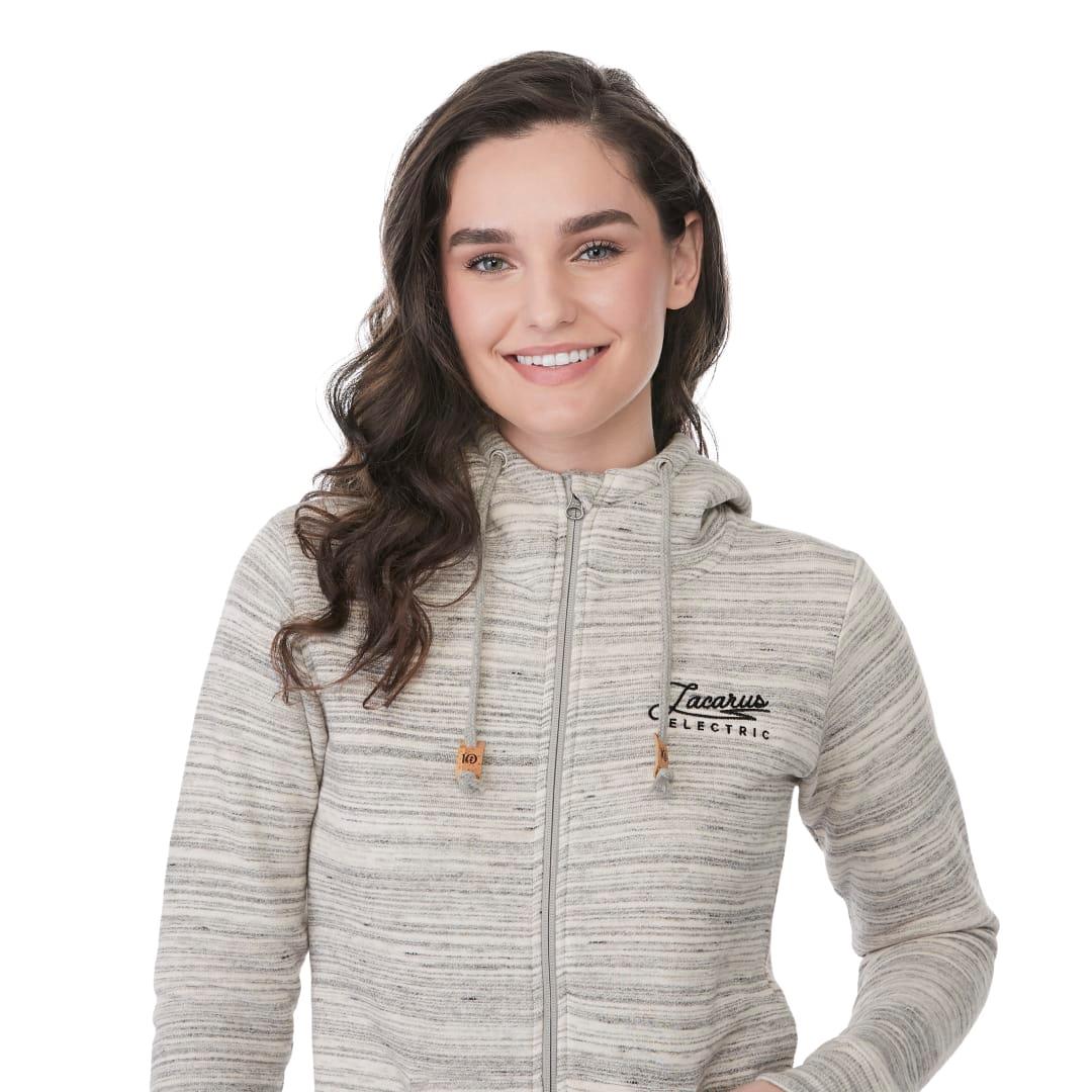 Tentree space dye zip hoodie - womens Grey miniatura 18