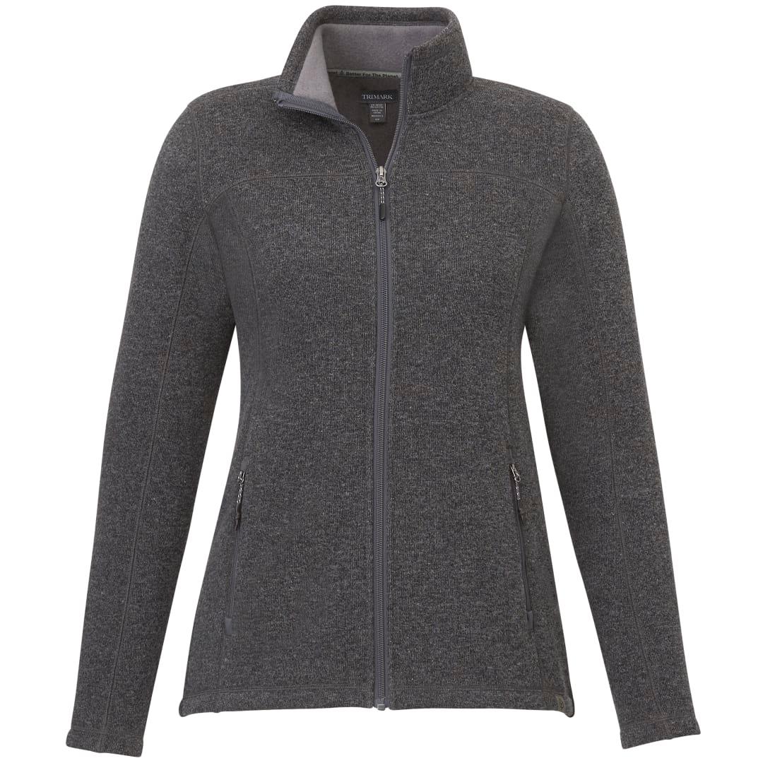 Darnell eco knit full zip - womens Grey miniatura 9