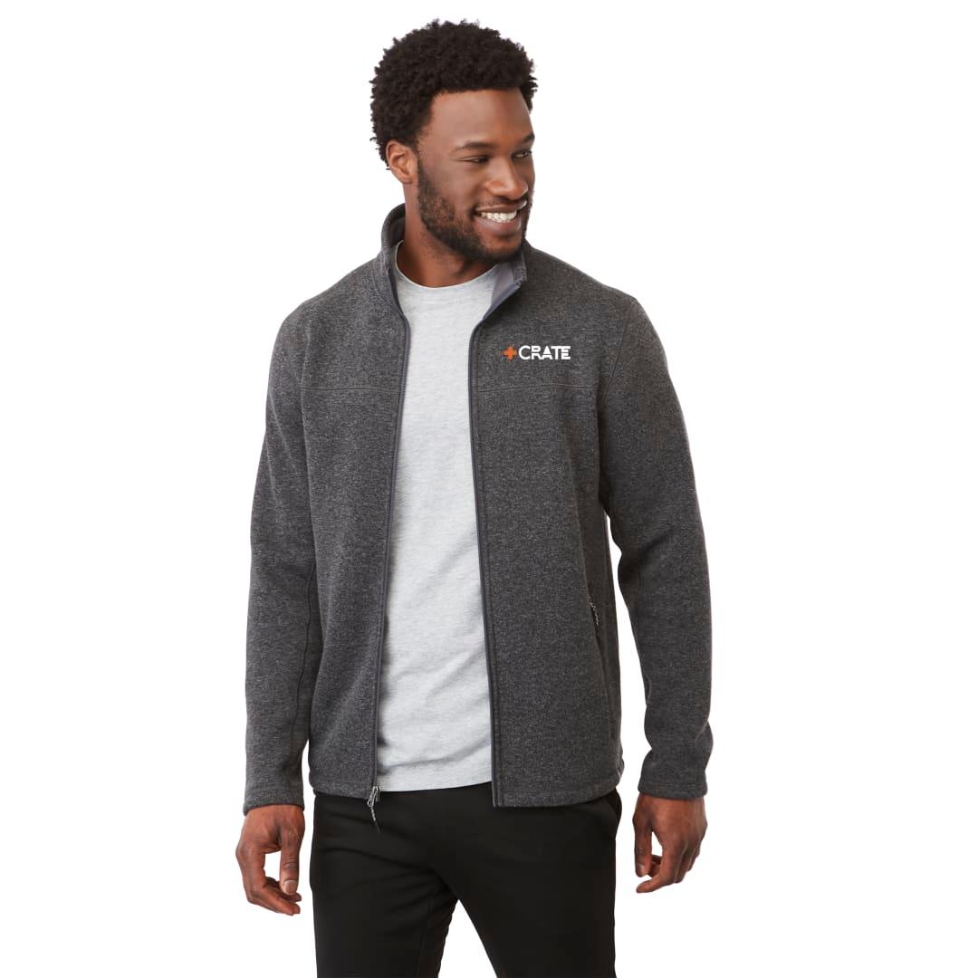 Darnell eco knit full zip - mens Grey miniatura 21