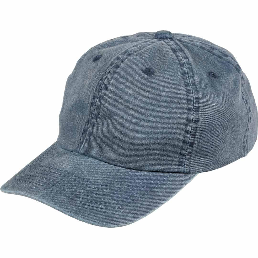 Recycled cotton washed 6 panel dad ballcap - unisex Khaki miniatura 12