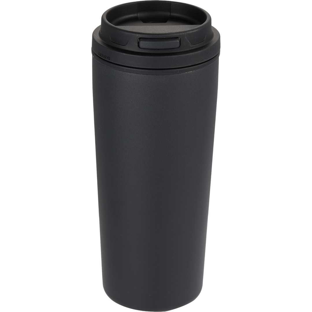 Nelson copper vacuum tumbler w/ swivel lid 20oz Black miniatura 4