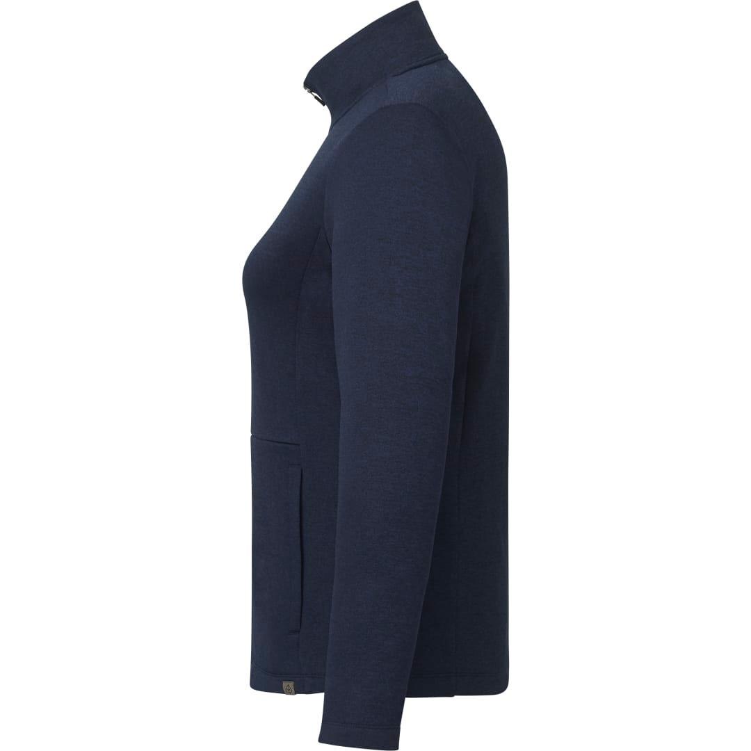 Merritt eco knit full zip - womens Navy Blue miniatura 7
