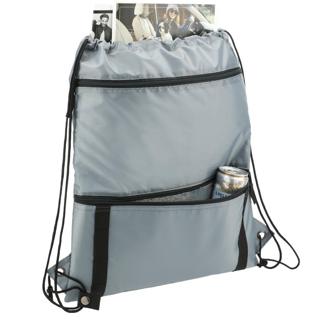 Adventure insulated drawstring Black miniatura 8