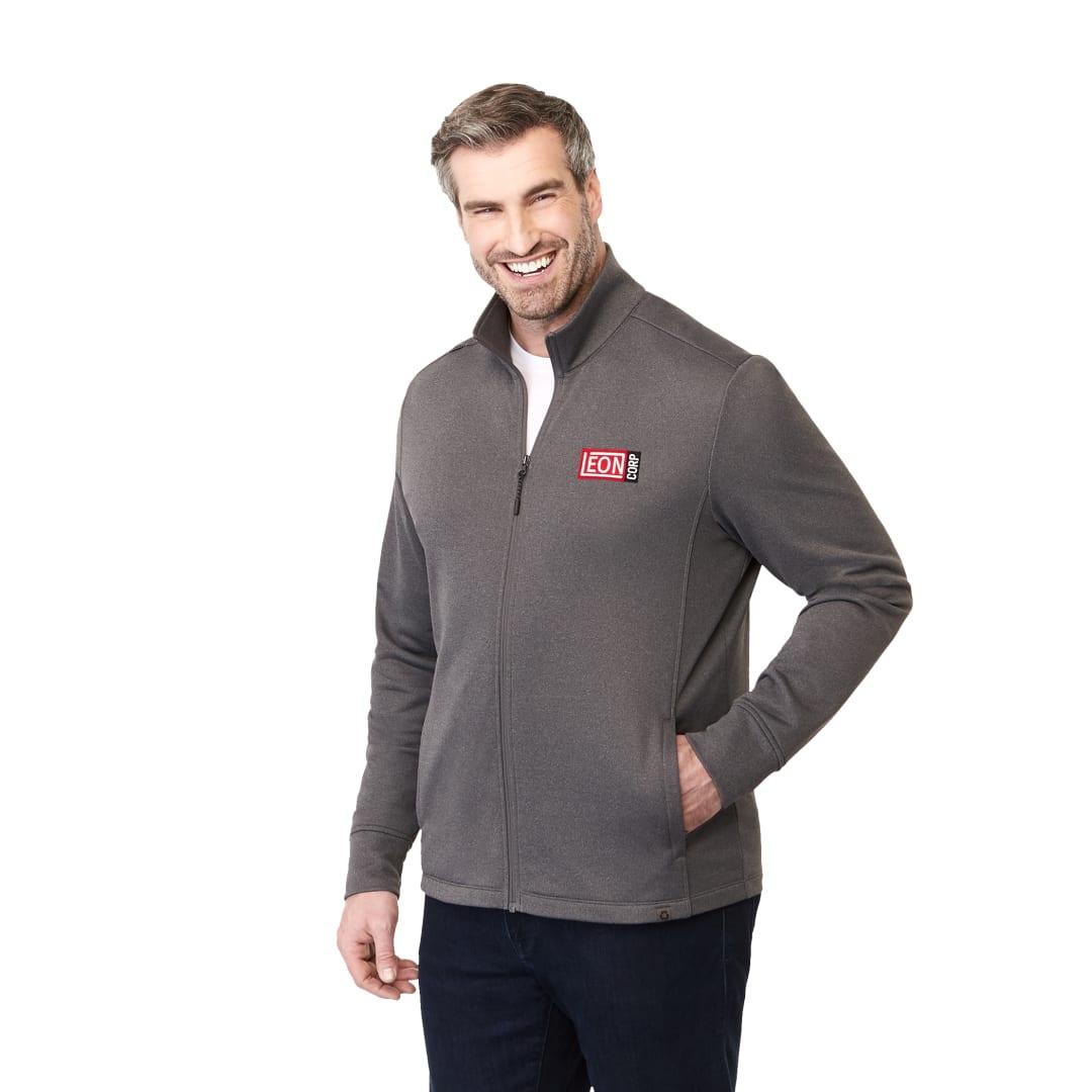 Mens frazier eco knit jacket Navy Blue miniatura 16