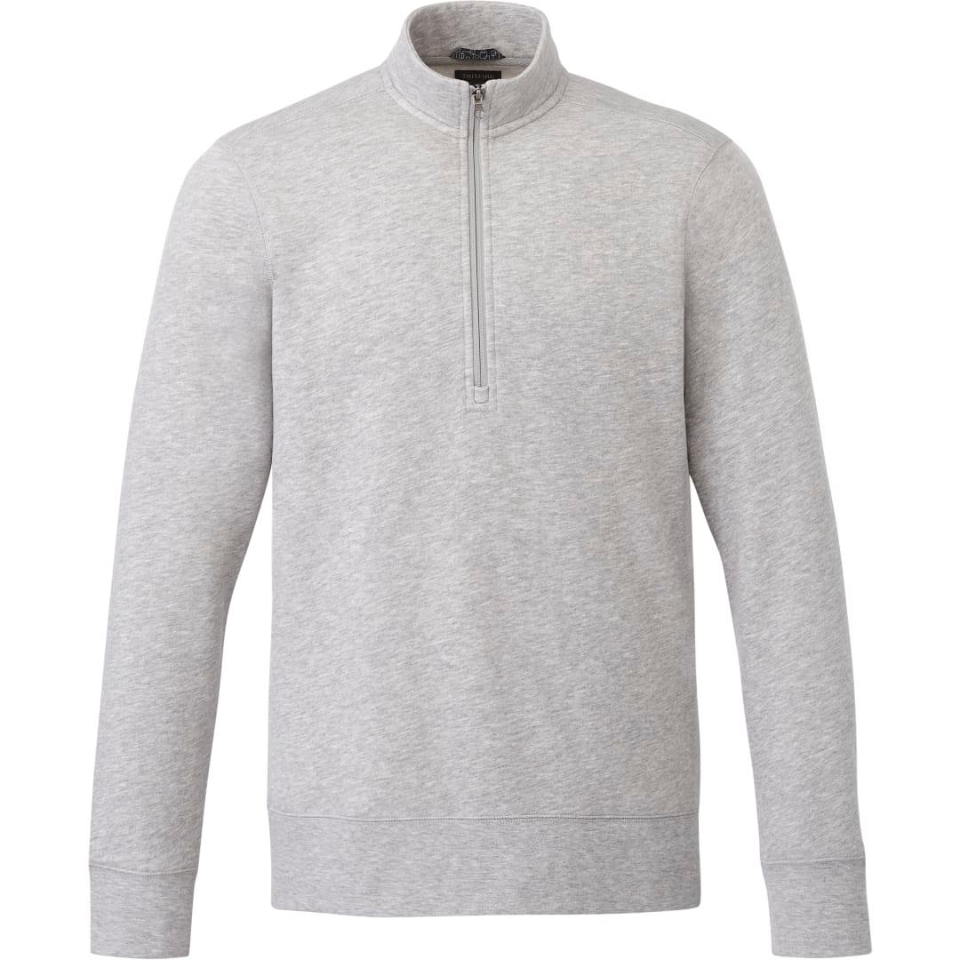 Mens dayton fleece half zip Black miniatura 8