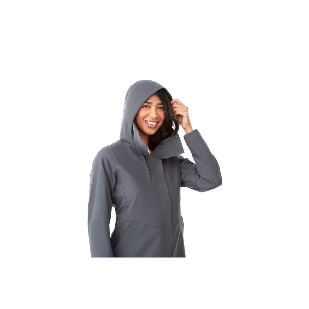 Womens manhattan softshell jacket Grey miniatura 6