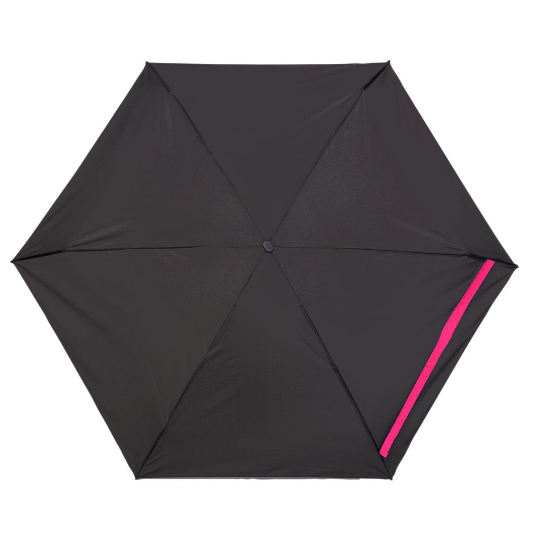 37 Compact travel umbrella with case Black miniatura 12