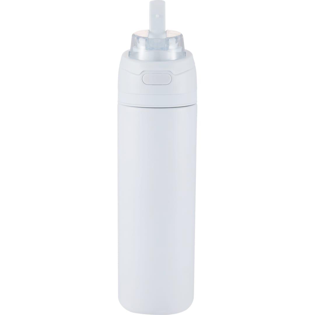 Elvin 28oz recycled stainless flip straw bottle Black miniatura 44