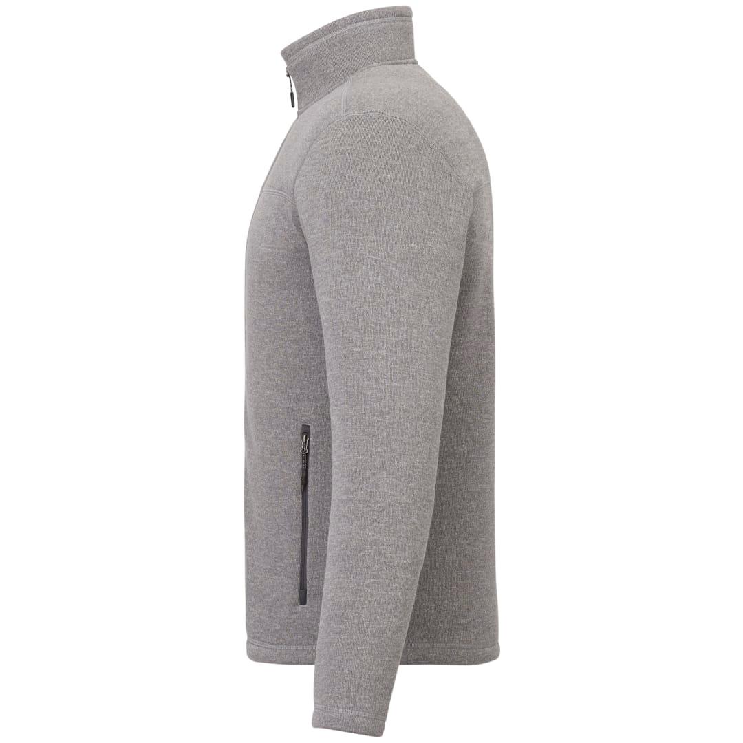 Darnell eco knit full zip - mens Grey miniatura 6