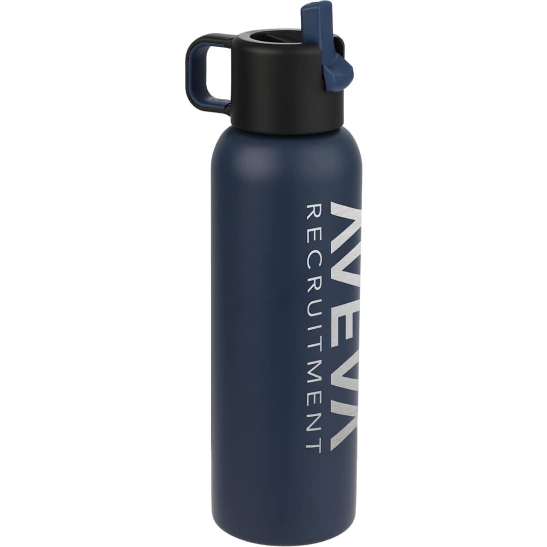 Clio straw lid vacuum bottle 22oz Black miniatura 16