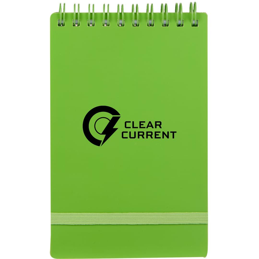 3 X 5 recycled stand up pocket jotter Black miniatura 21