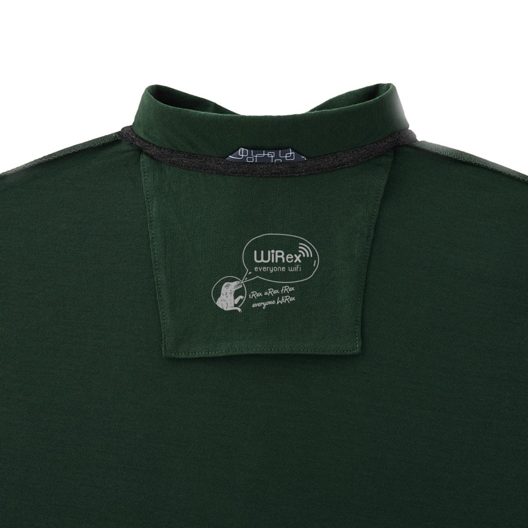 Womens acadia ss polo Dark Green miniatura 13