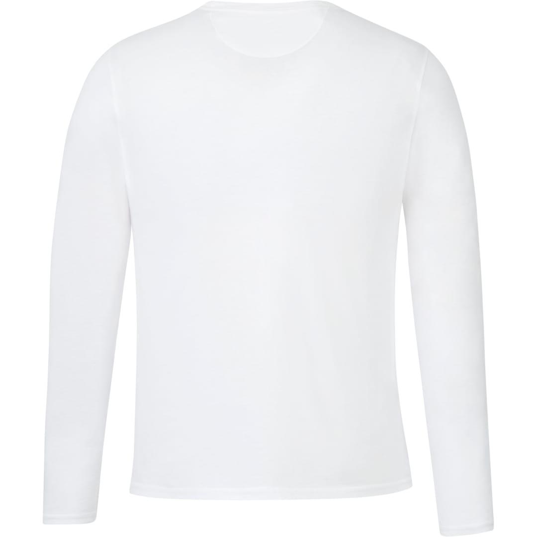 Tentree organic cotton longsleeve tee - mens White front