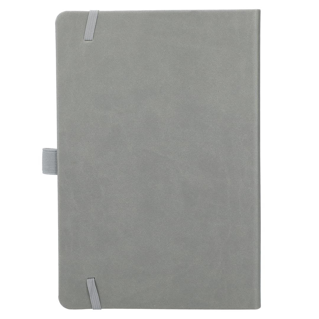 5.5 X 8.5 mano recycled hard bound journal Black miniatura 6