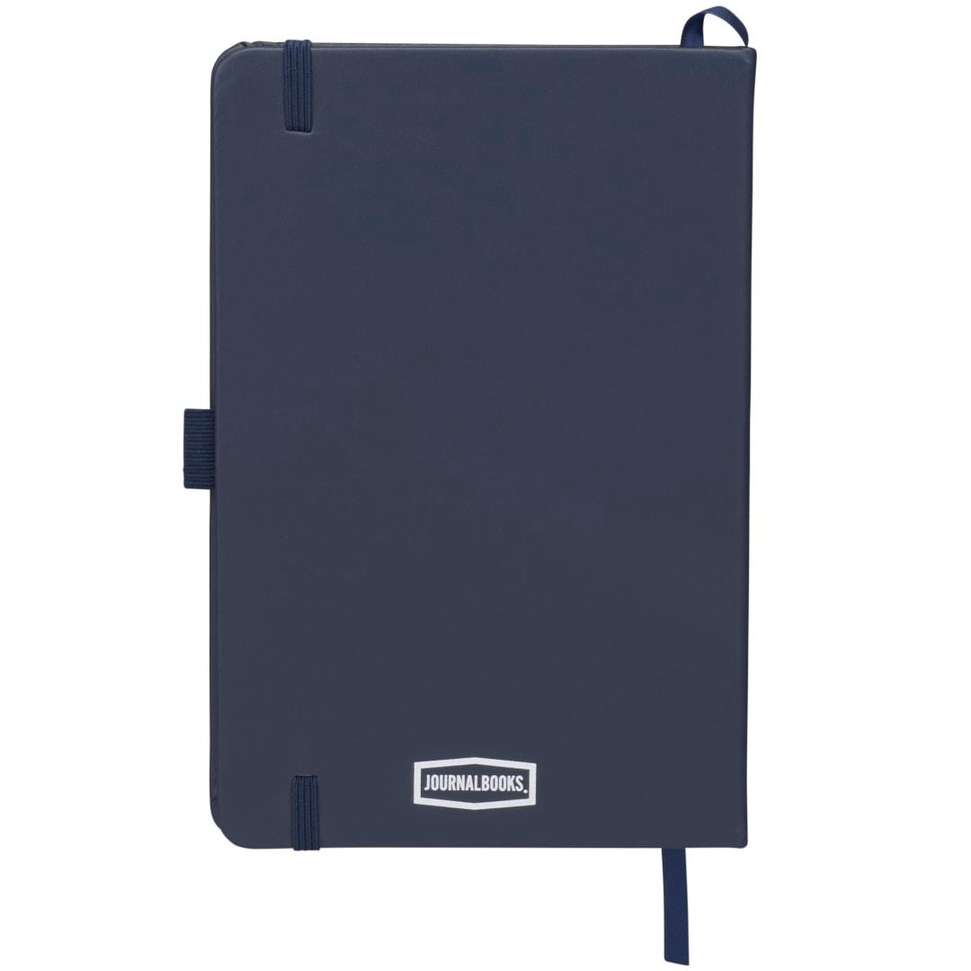 5.5 X 8.5 fsc® mix pineapple leather journal Black miniatura 9