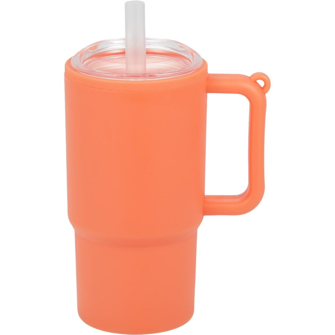 Shot glass tumbler w/ keychain 4oz Black miniatura 40