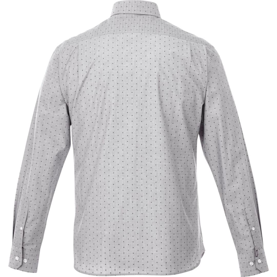Mens huntington long sleeve shirt Blue miniatura 10