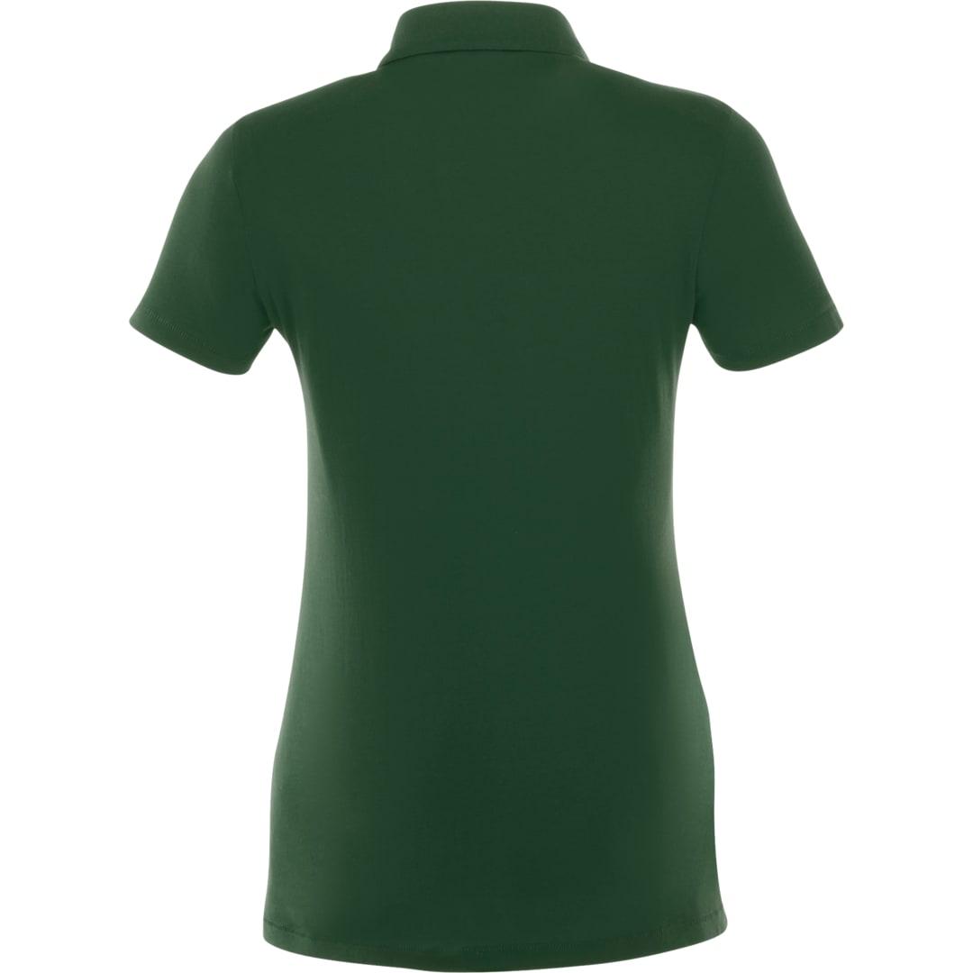 Womens acadia ss polo Dark Green miniatura 12