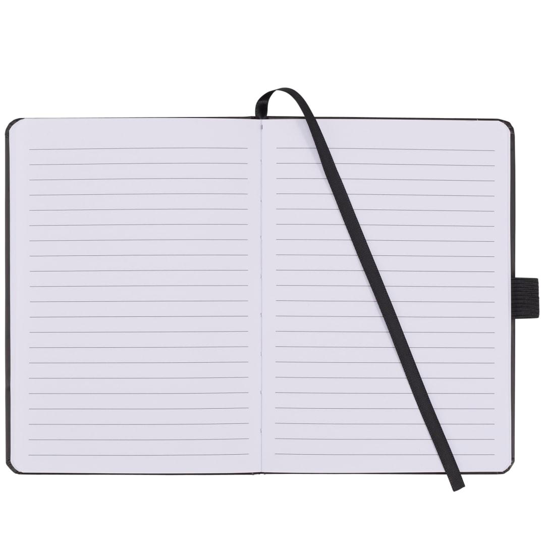 Fsc® recycled 5 x 7 prism notebook Black miniatura 2