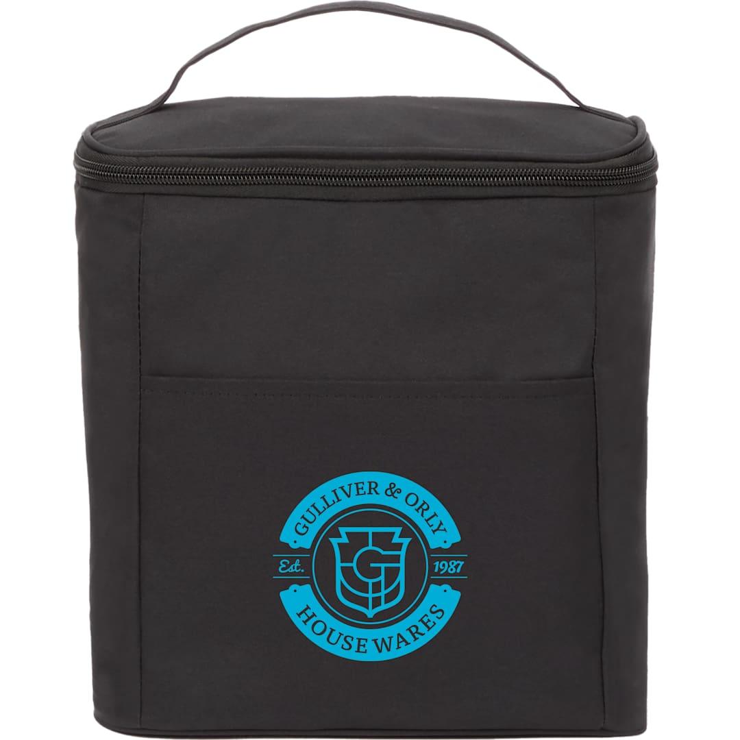 Double lined 9 can cooler Black miniatura 18
