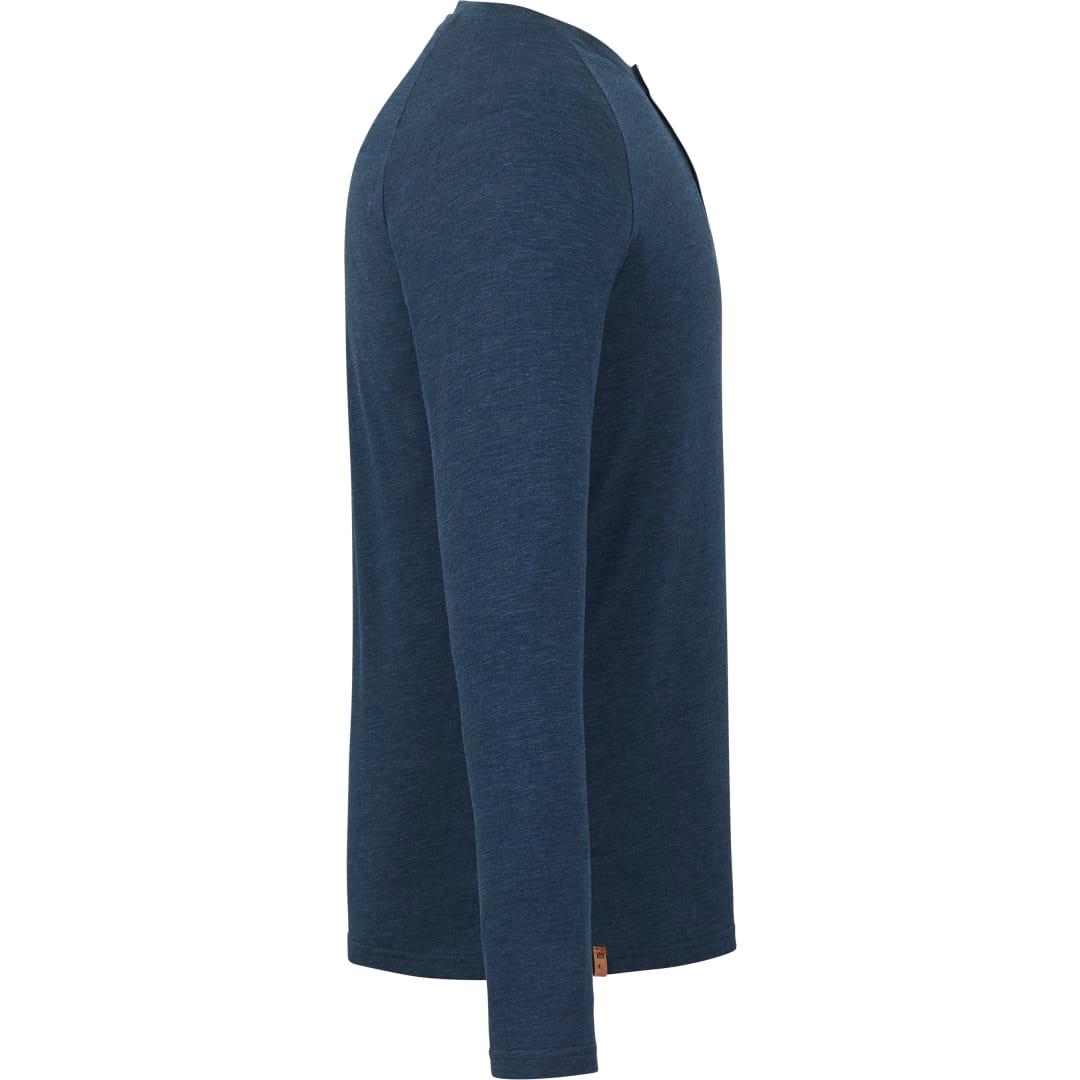 Tentree treeblend classic henley longsleeve - mens Turquoise miniatura 5