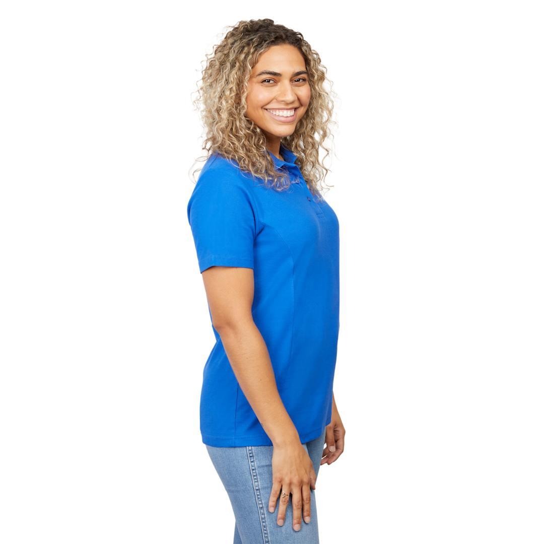 Palo short sleeve 100% cotton pique polo - womens White miniatura 12