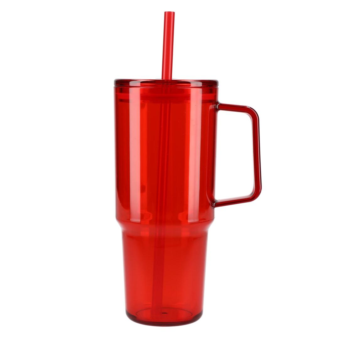 Lucien recycled acrylic travel mug 40oz Black miniatura 16