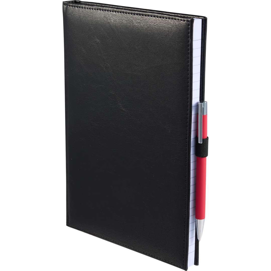 7 X 10 fsc® recycled morano large journal Black front