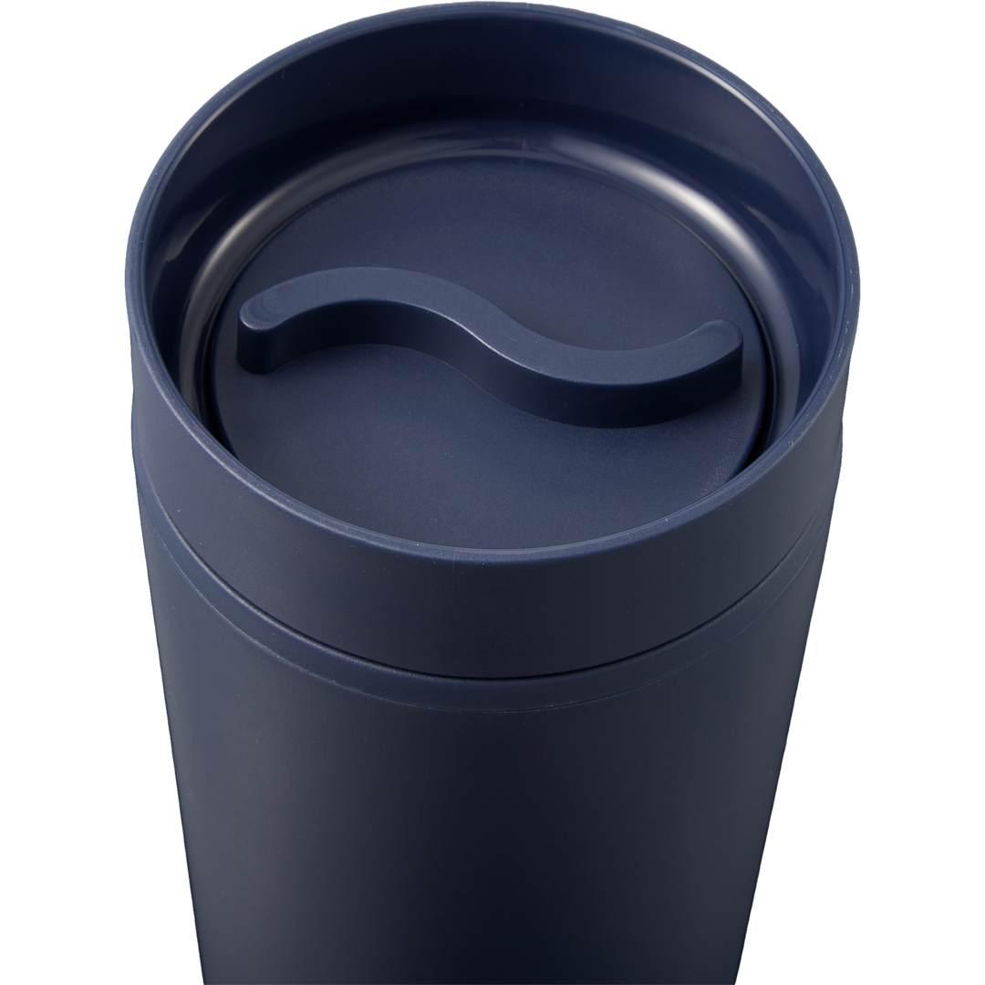 Lola recycled tumbler w/ 360 degree lid 16 oz Black miniatura 27