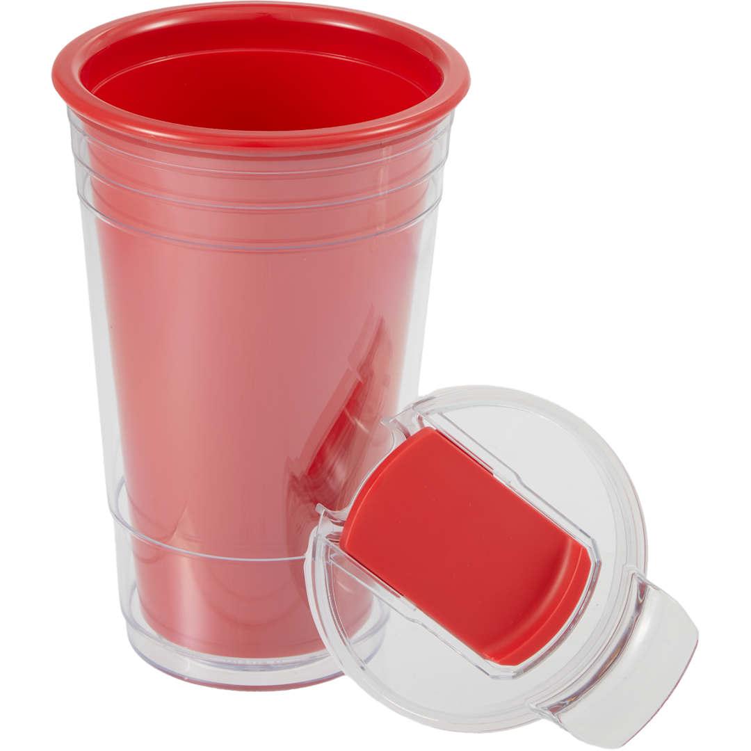Mipsy recycled double wall tumbler 16oz Black miniatura 23