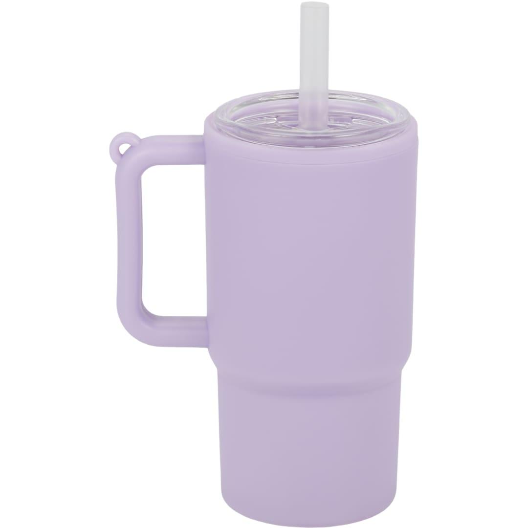 Shot glass tumbler w/ keychain 4oz Black miniatura 45