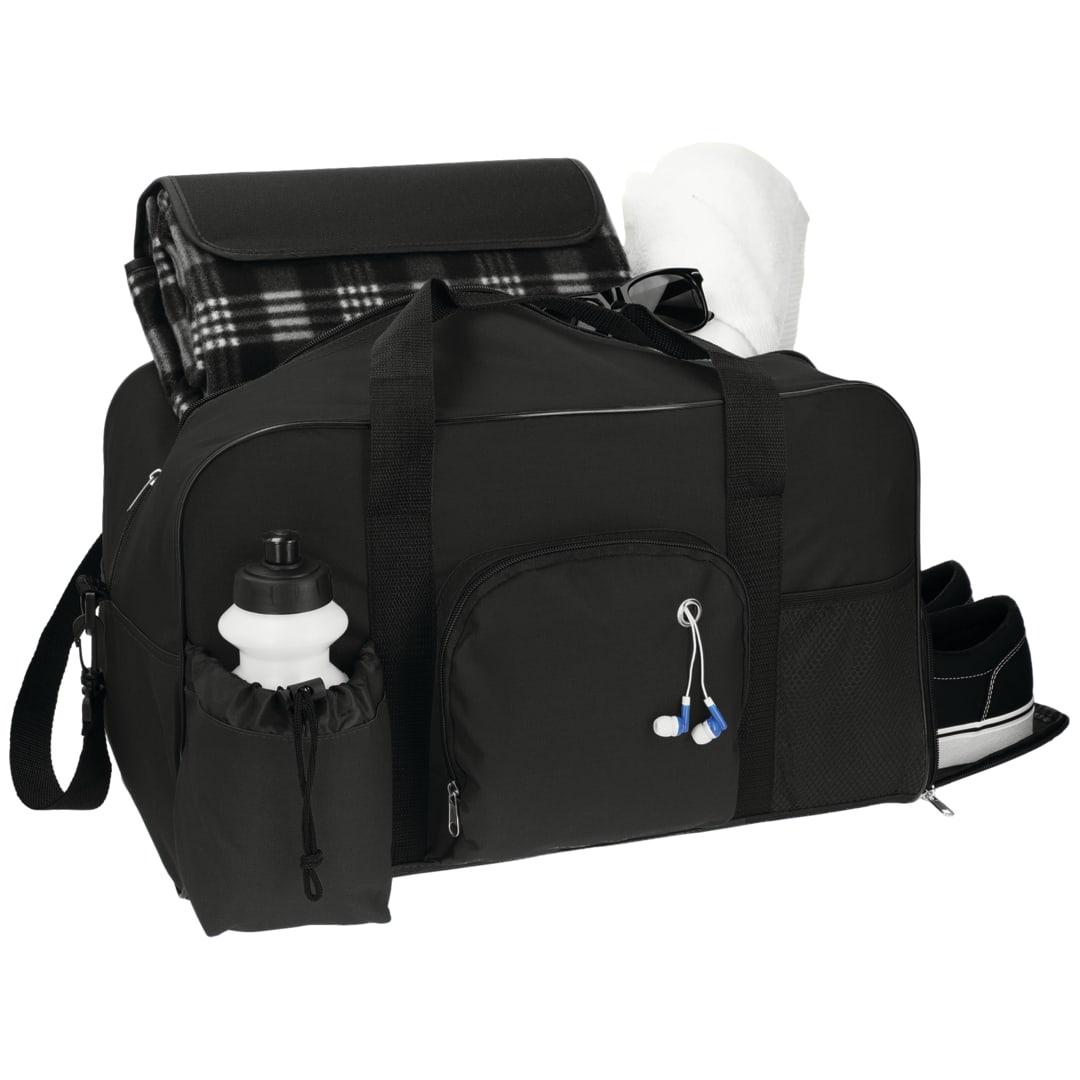 Weekender 18.5 deluxe duffel bag Black miniatura 4