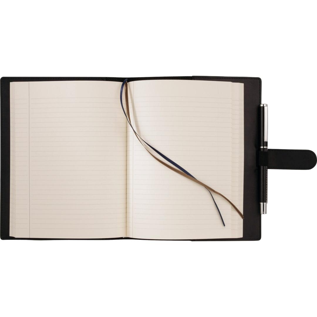 Fsc® mix 6.5 x 8.25 dovana™ journal Black front