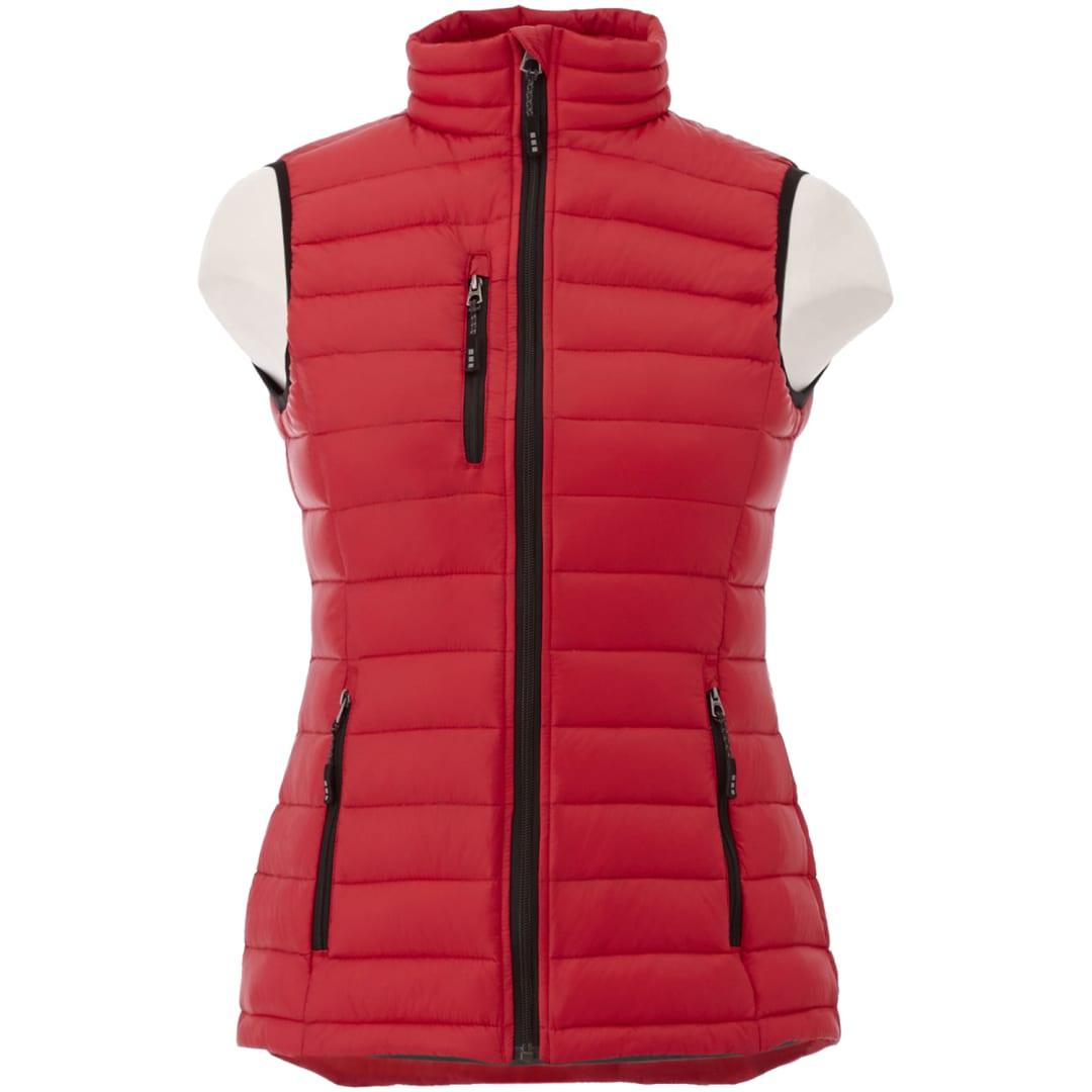 Womens whistler light down vest Black miniatura 7