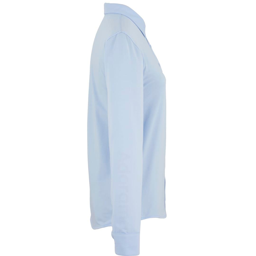 Tatra eco long sleeve knit button up shirt-womens White miniatura 11