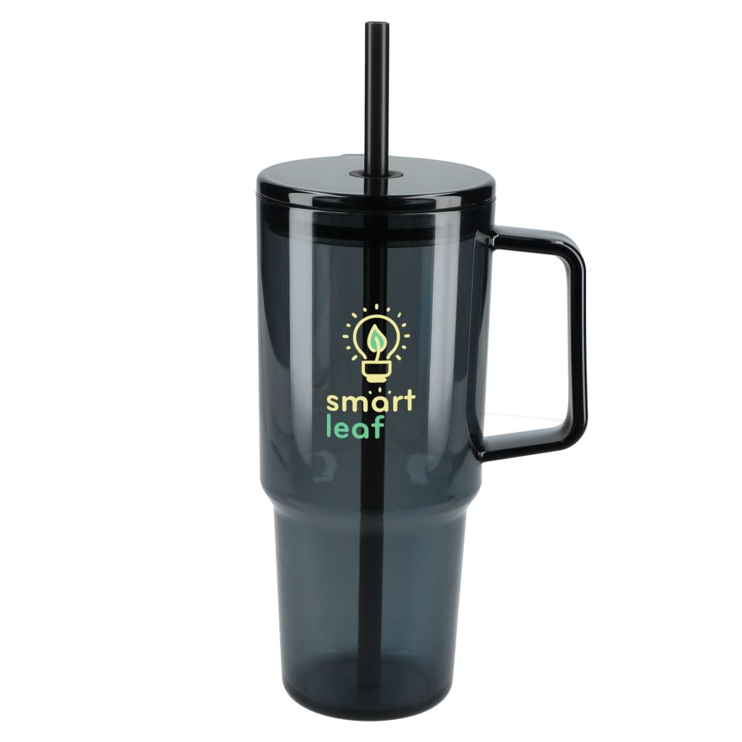 Lucien recycled acrylic travel mug 40oz Black miniatura 8
