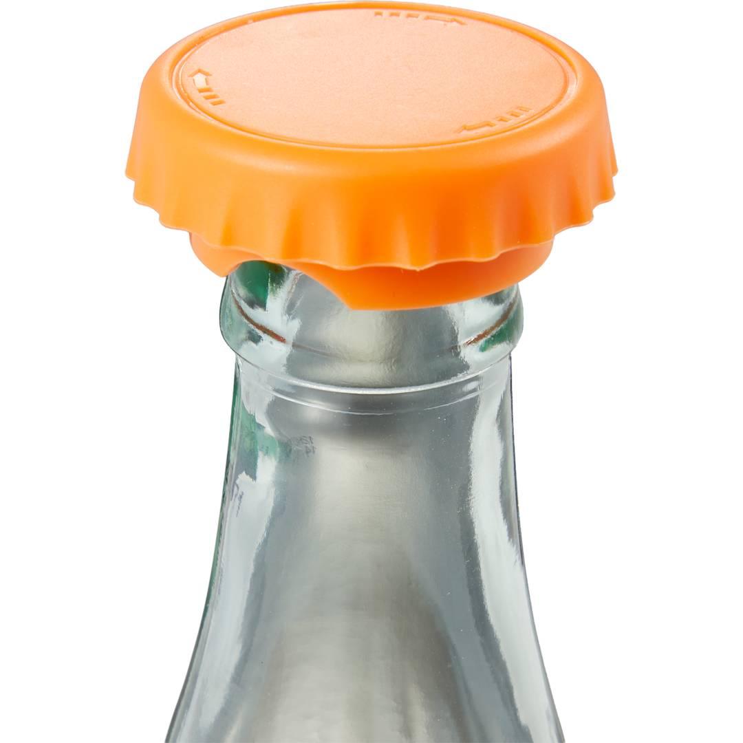 Recycled bottle topper & opener Black miniatura 33